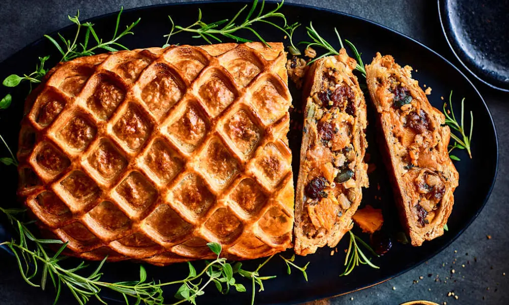 vegetarian butternut squash M&S christmas main