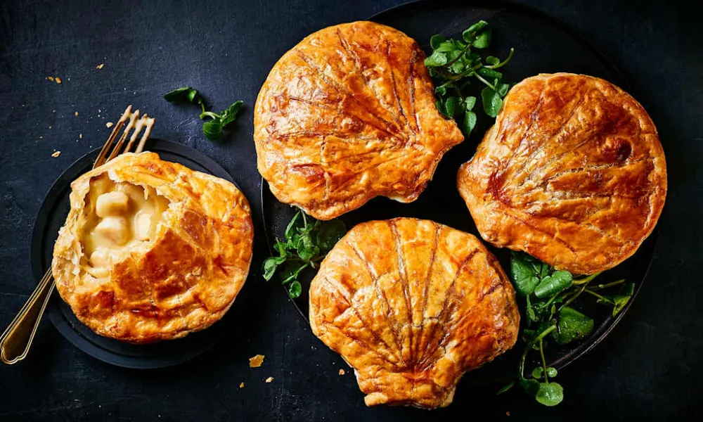 pastry scallop shells M&S Christmas 2025