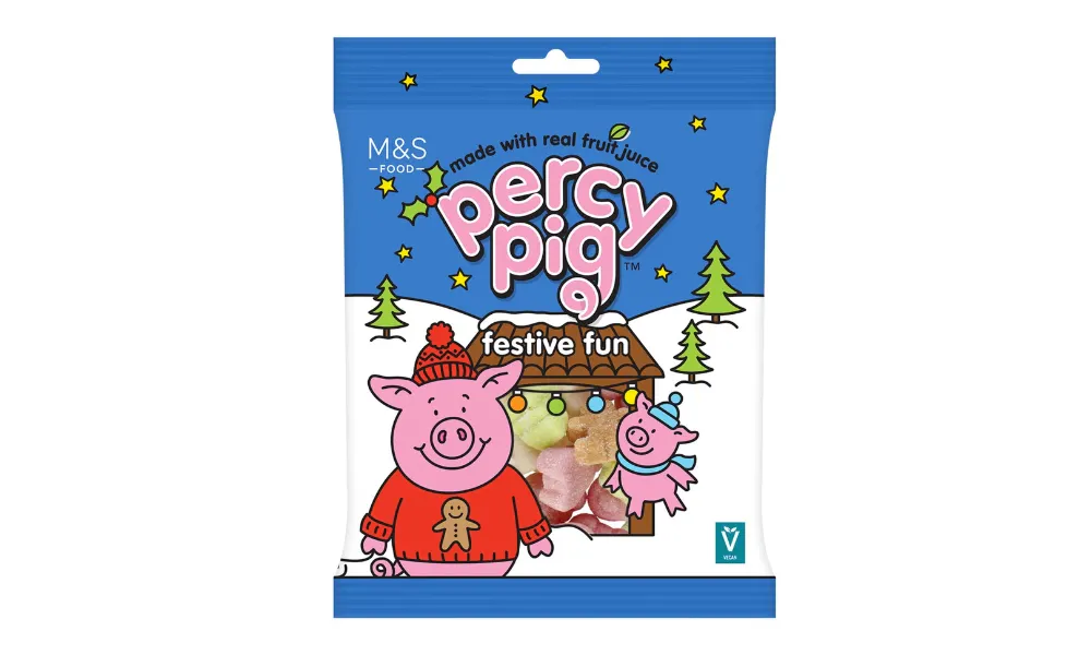 M&S Christmas exclusive foam percy pigs
