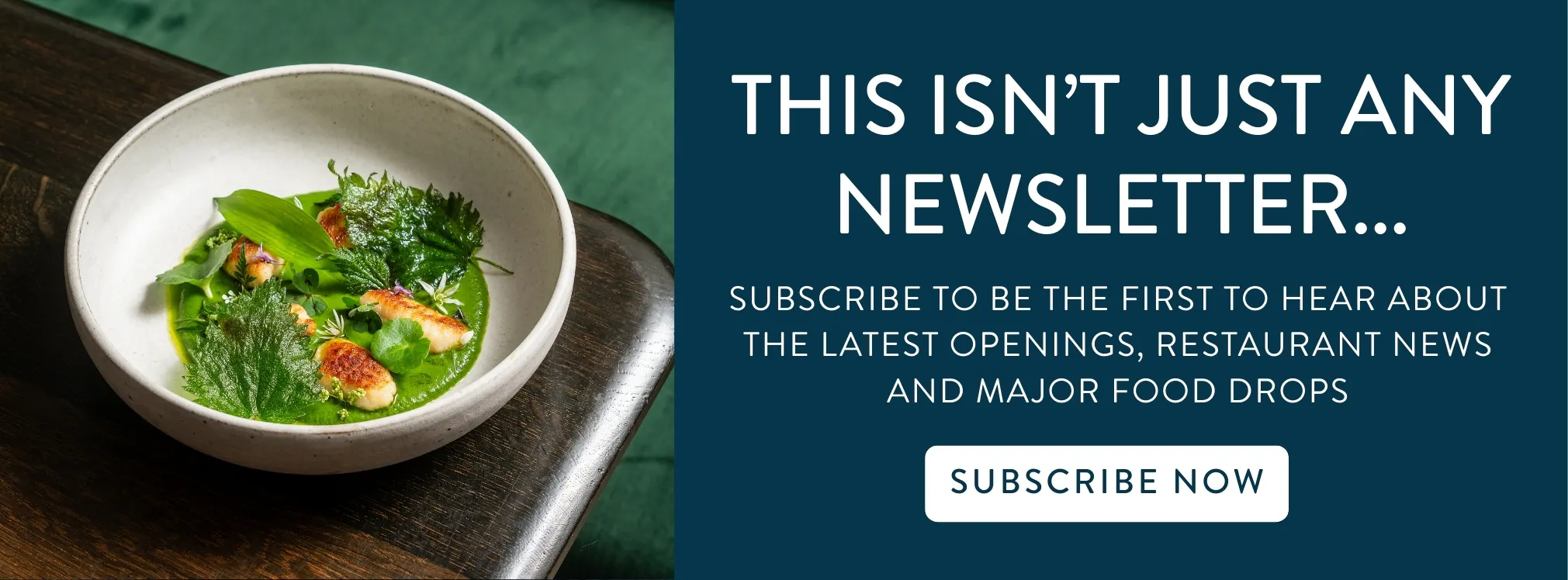 Be the first to know with the SquareMeal newsletter