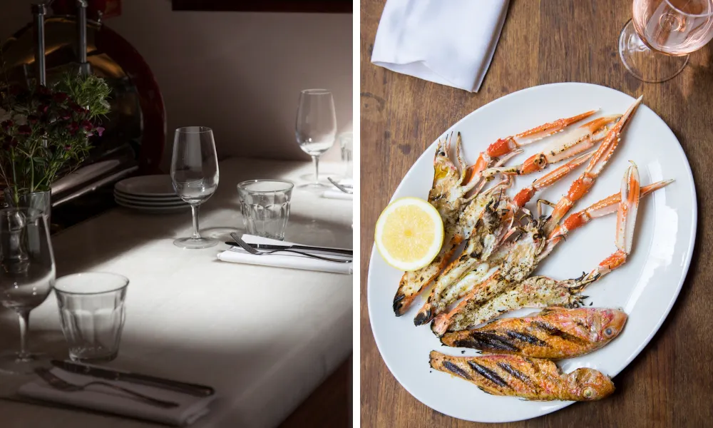langoustine at bocca di lupo
