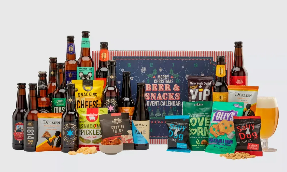 Beer and snacks advent calendar john lewis