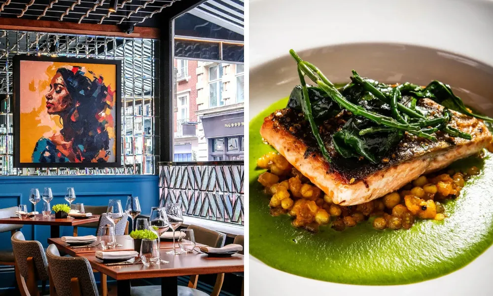 fish moilee and classy dining room 