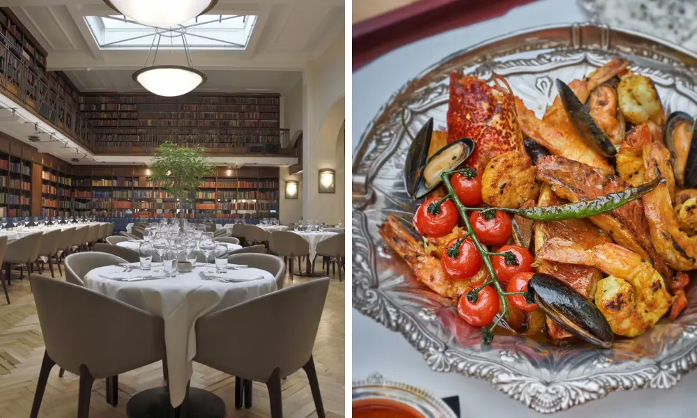 cinnamon club at old westminster library