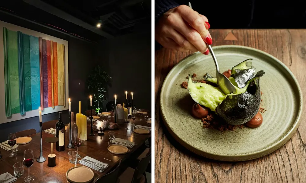 private dining room at mareida