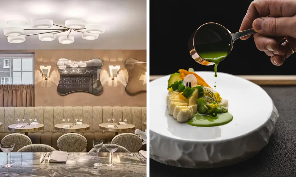 dining room at muse by tom aikens