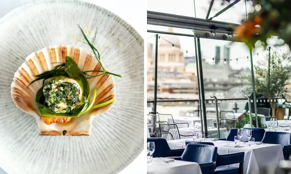 oxo tower lunch