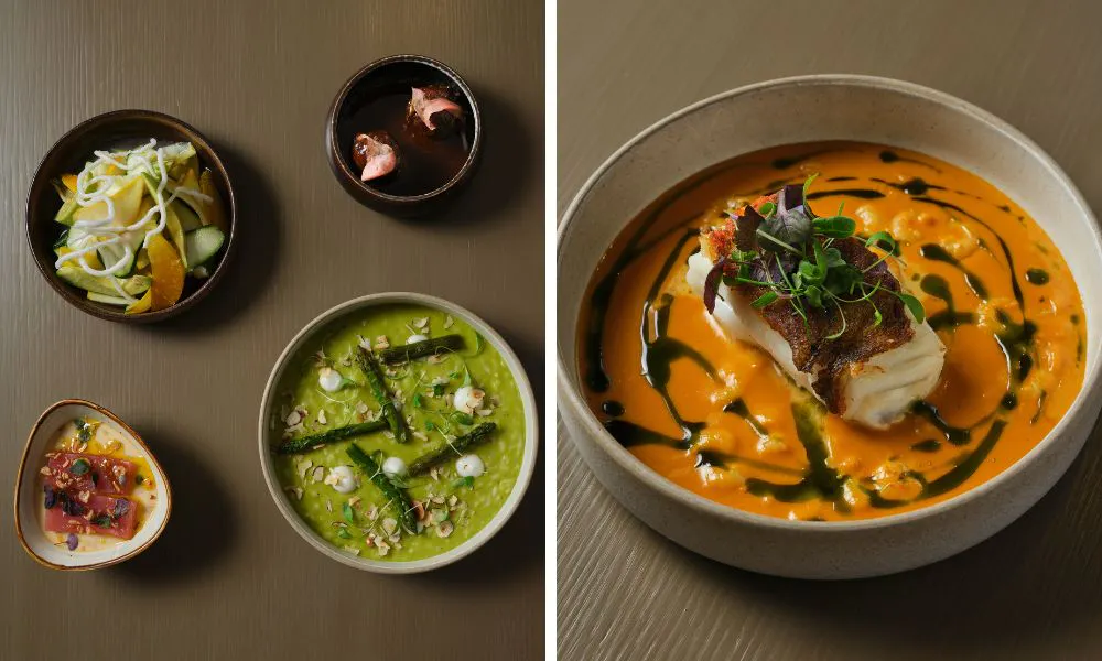 express lunch menu at straits kitchen at pan pacific 