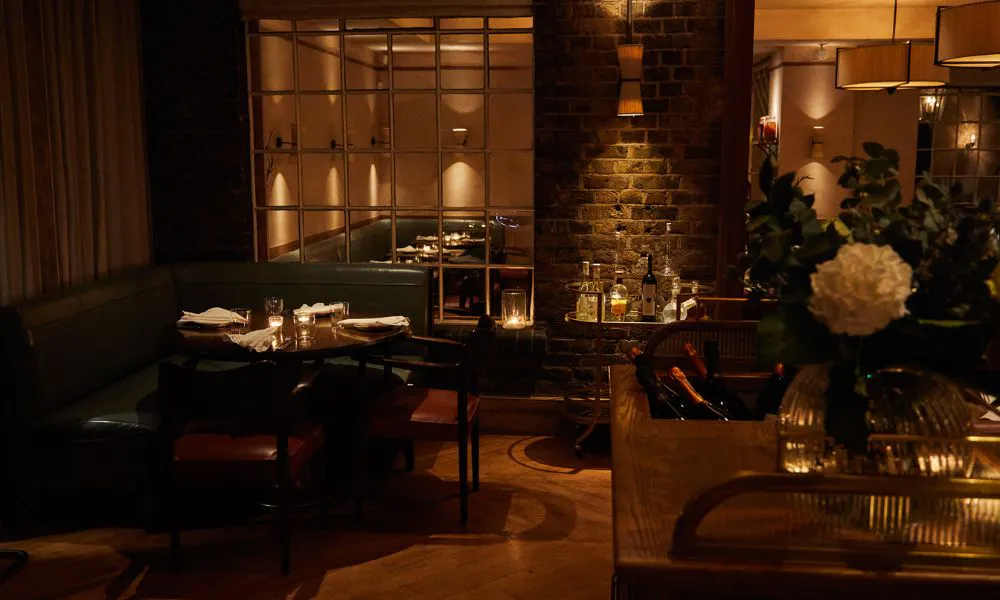 a cosy dining room at Luca