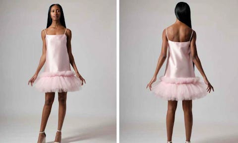 12 best pink wedding dresses for non-traditional brides
