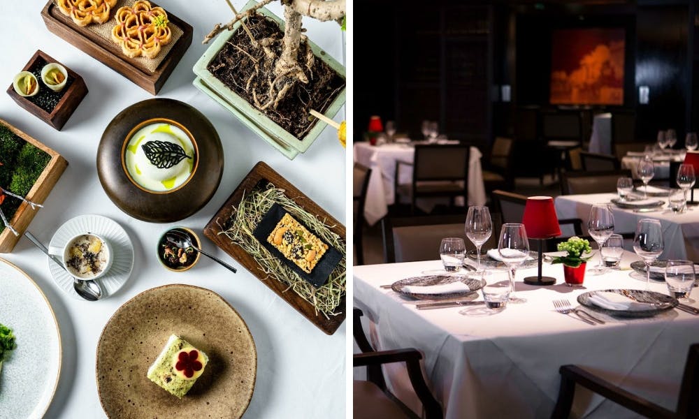 Fine dining Indian food at benares