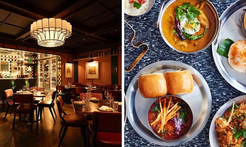 bombay bustle dining room