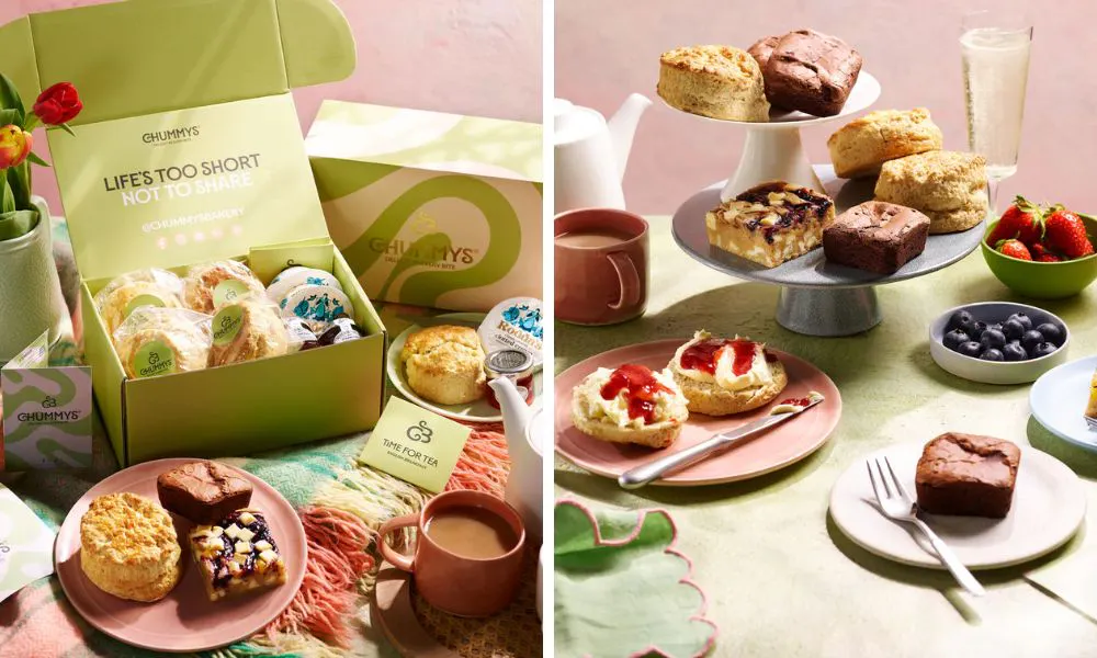 Chummys Bakery afternoon tea party at home box