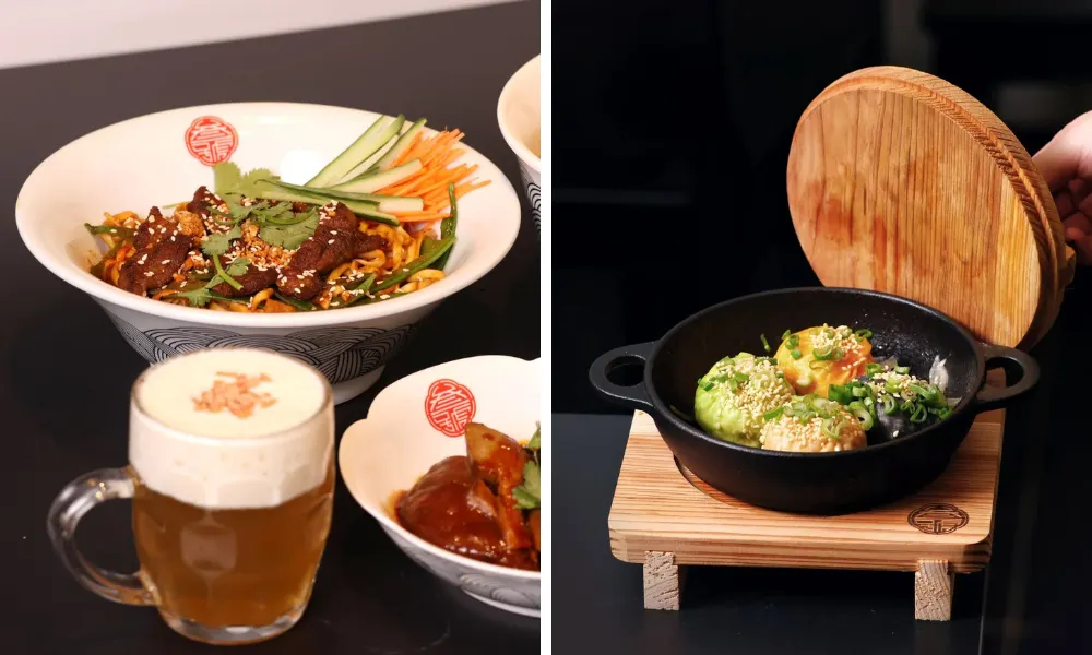 noodles and bao at san hao