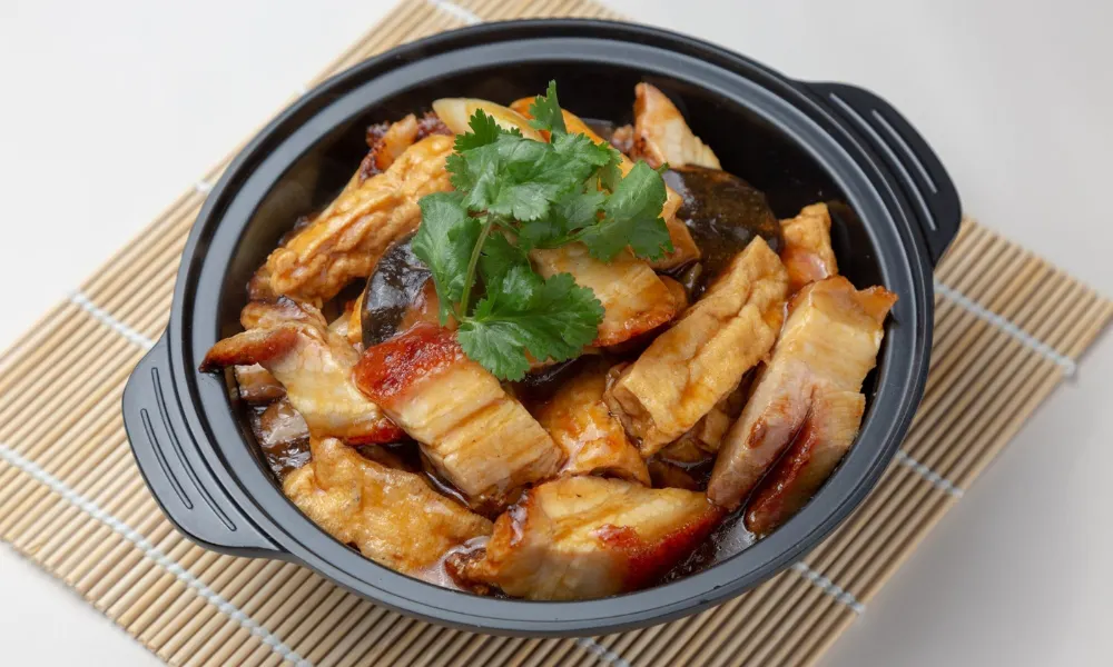 crispy pork pot