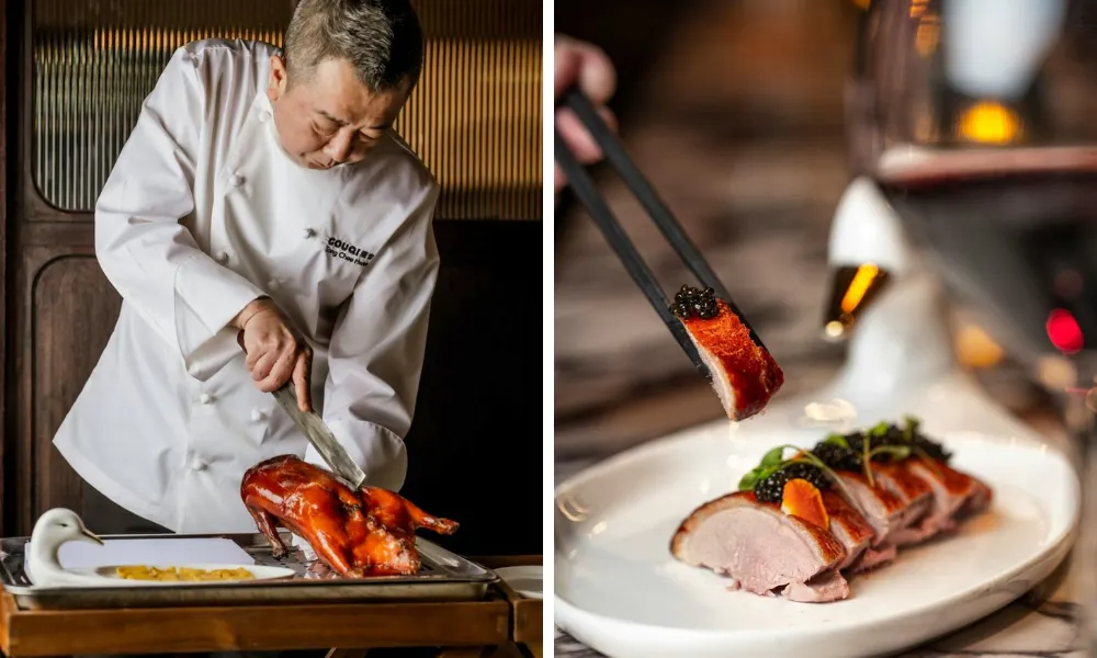 gouqi duck carving