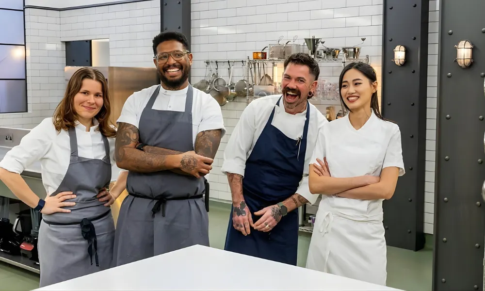 four chefs from london and south east england