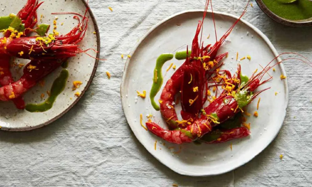 Prawn small plates