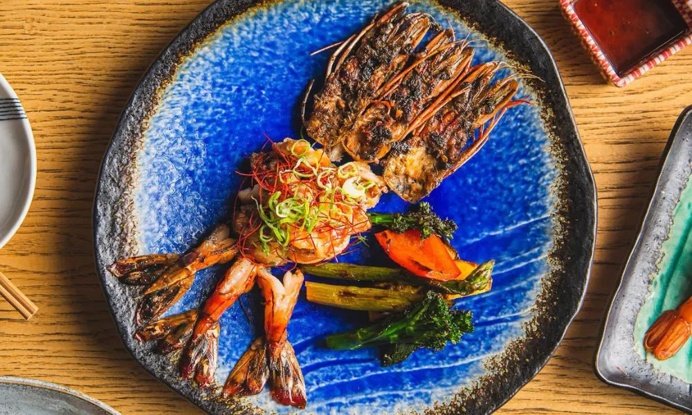 Blue plate seafood