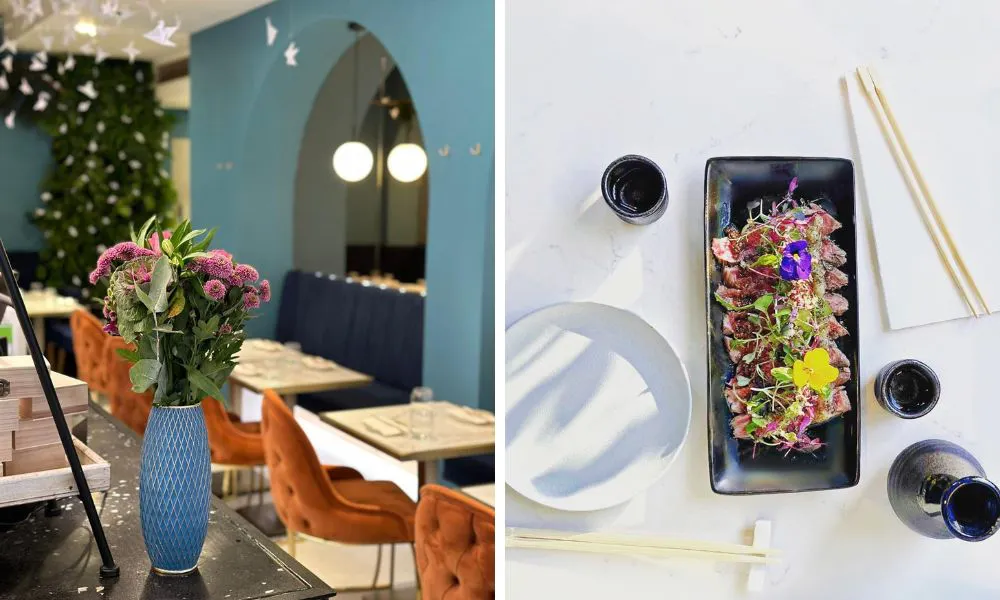 Decor and cuisine at Titu