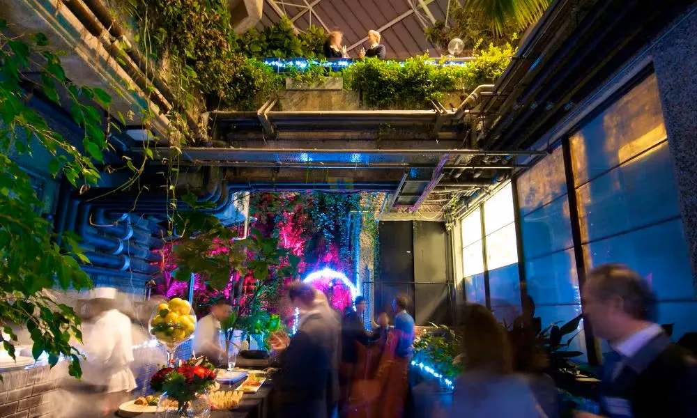 the barbican events space