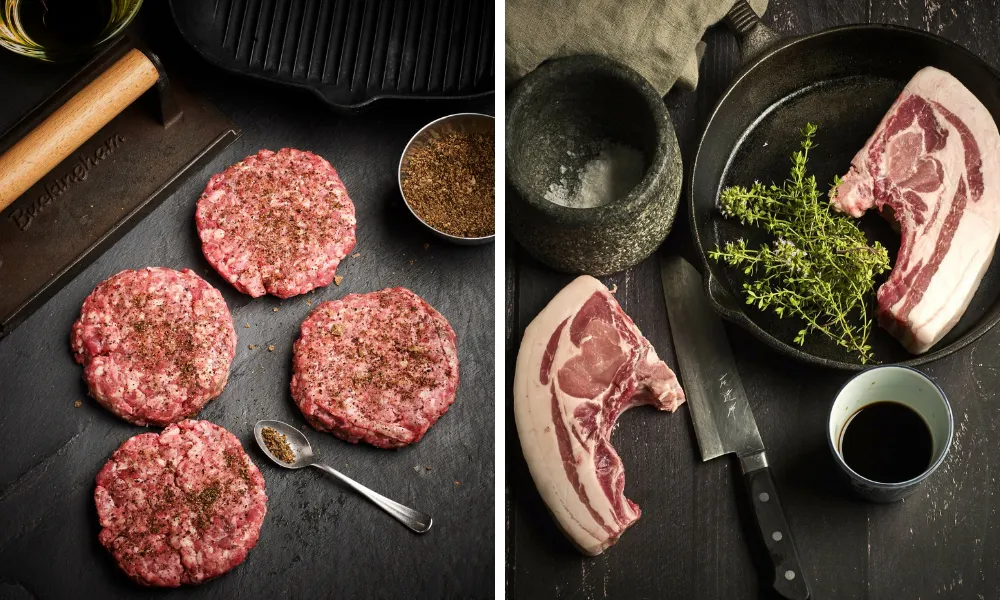 ethical butcher burgers