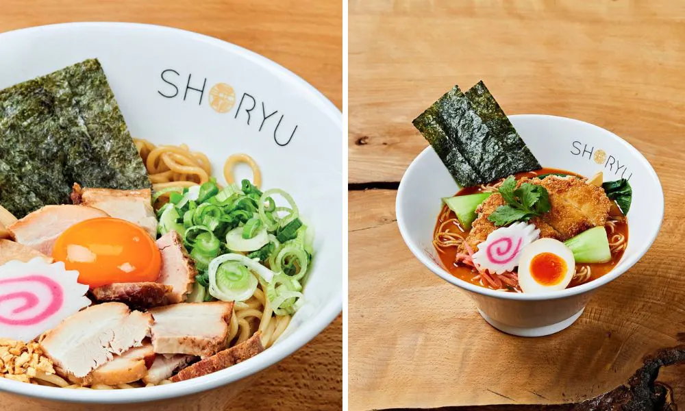shoryu ramen bowls
