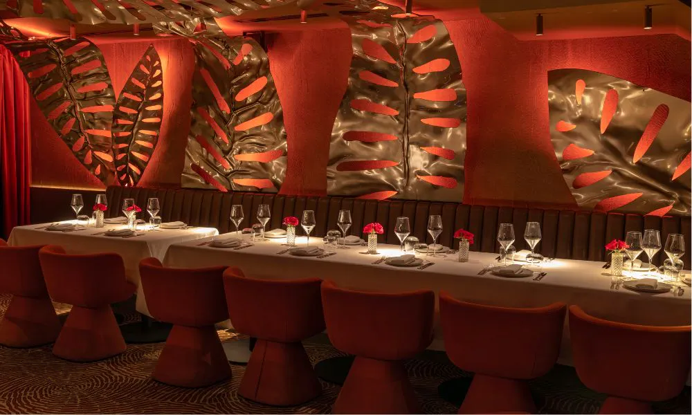 private dining room at bocconcino