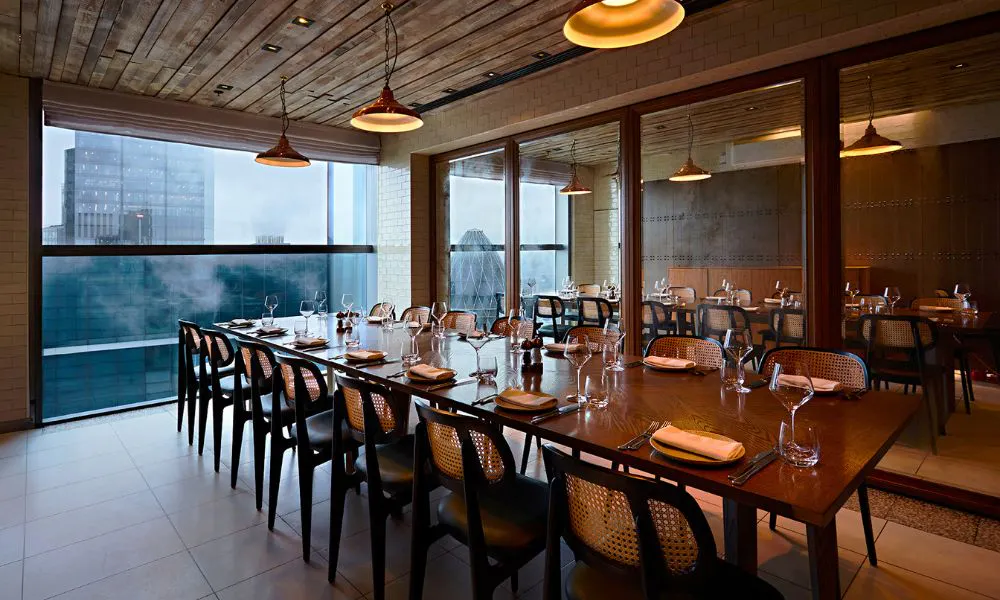 city private dining duck and waffle