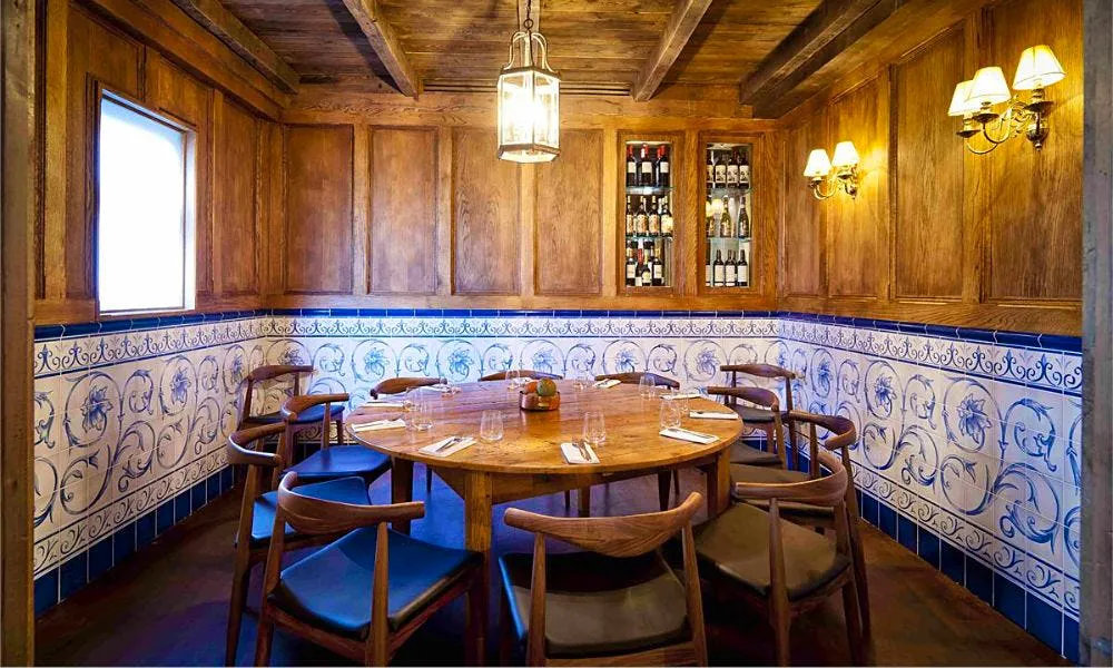 tiled dining room pizarro