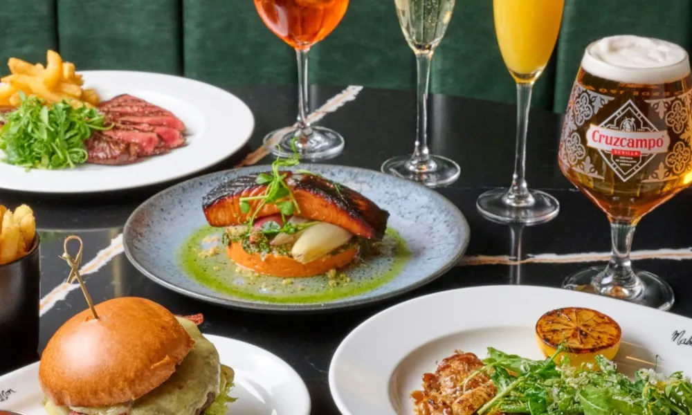 Savoury lunch bottomless brunch at Chez Mal liverpool