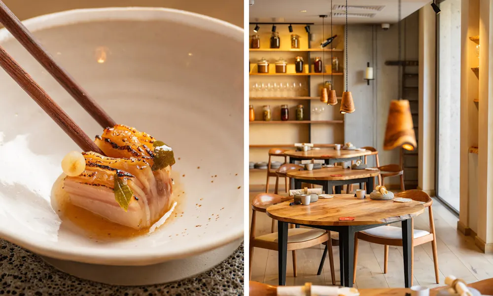 St Barts dining room and snacks