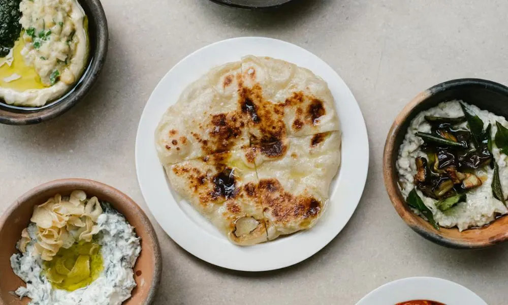 Greek-inspired dishes at OMA