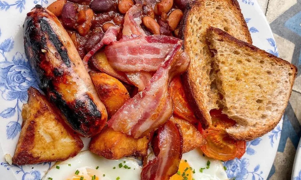 a full English breakfast