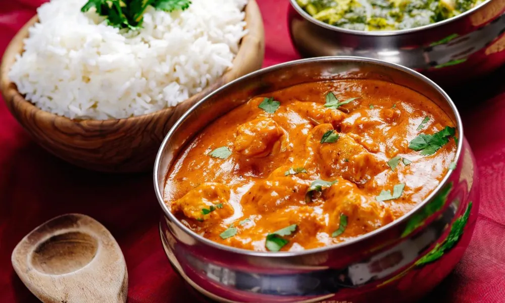 chicken curry and rice