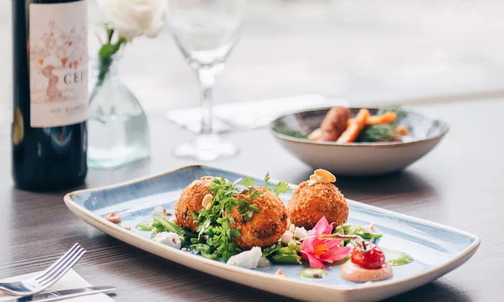 Vegan dish at Food for Friends