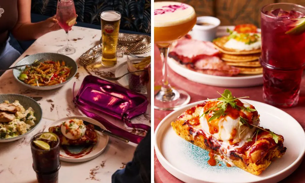 bottomless brunch plates