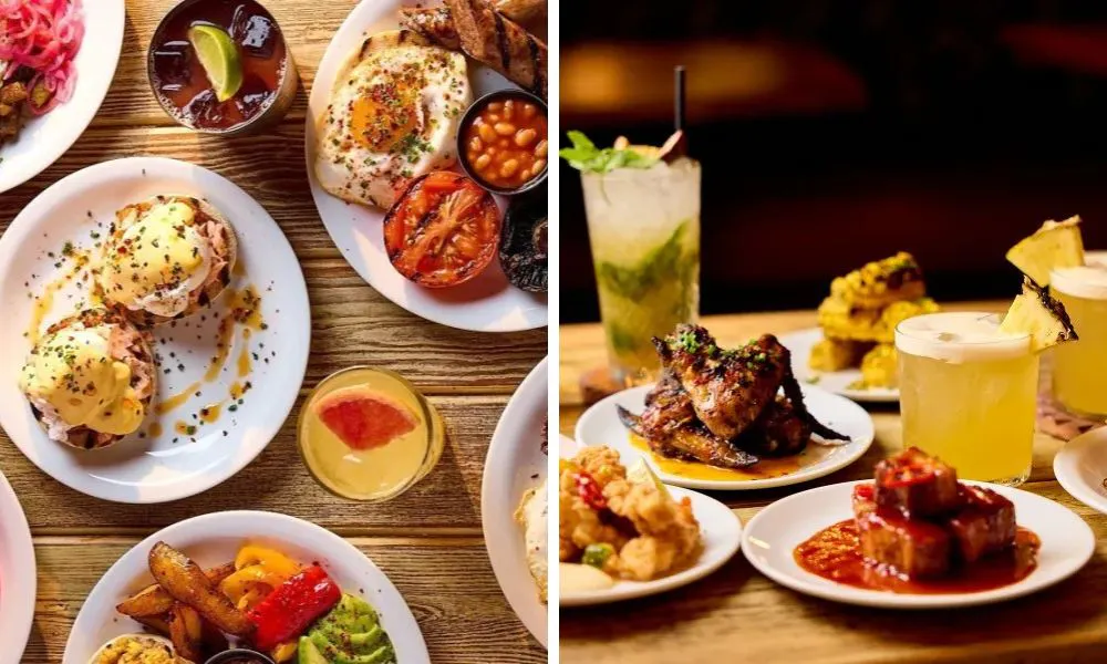 bottomless brunch with cocktails