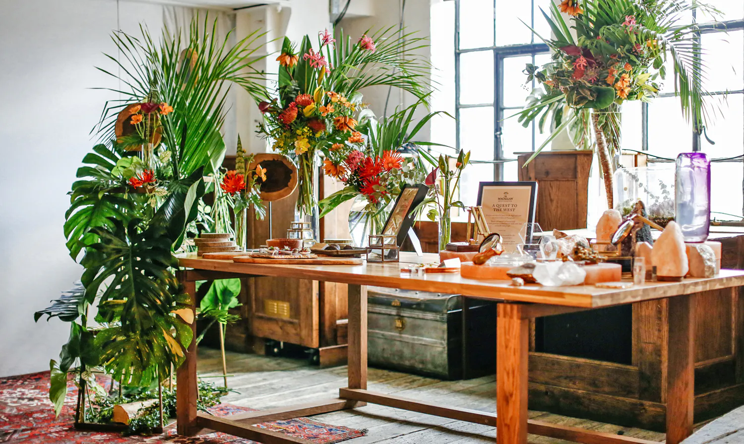 Hiding in the City london best florists event supplier decor