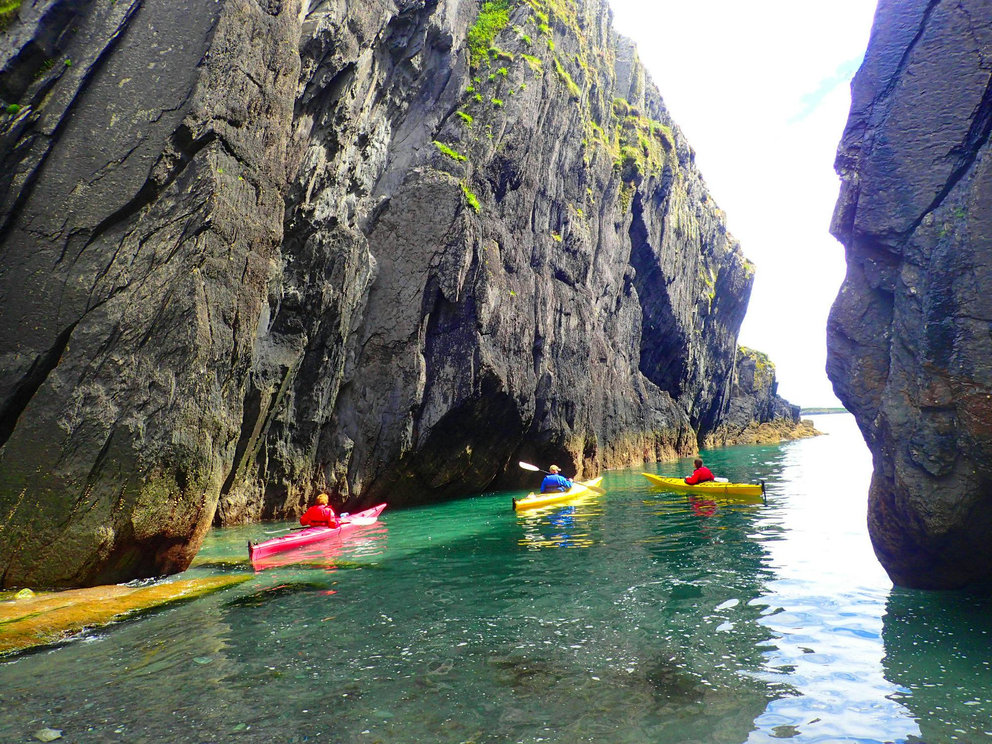 Business destination focus Ireland Atlantic Sea Kayaking