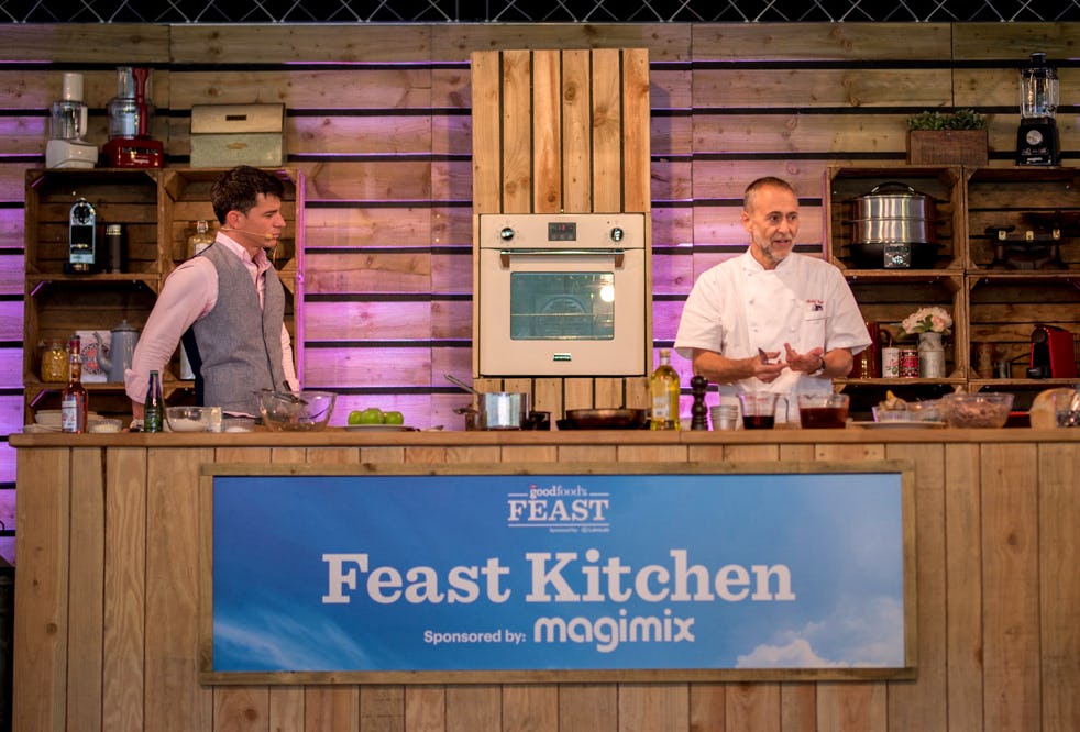 Event review BBC Good Food Show Feast Tower of London moat - credit hayley bray photography