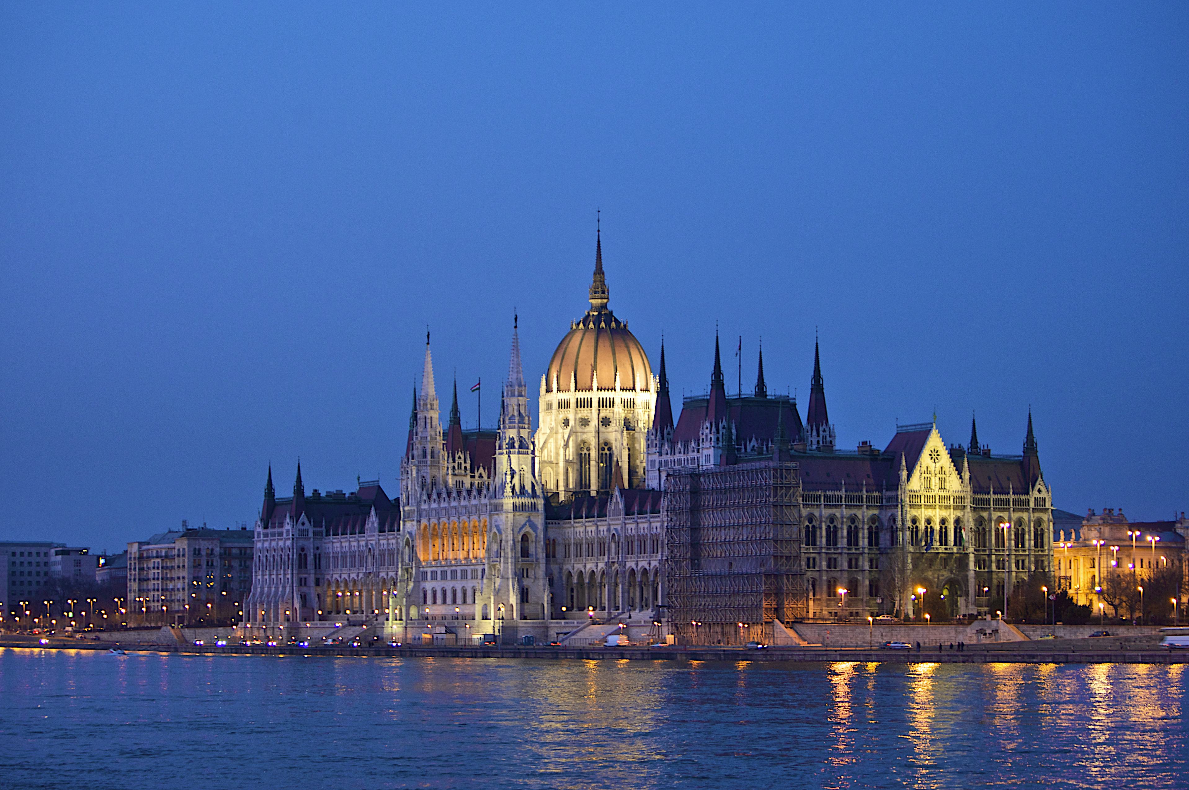 Budapest Parliament view from the river
