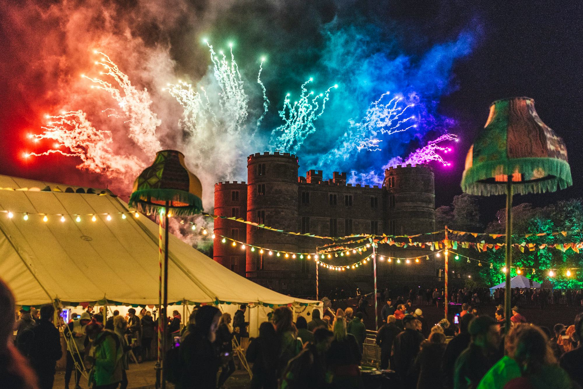 SquareMeal Event review Bestival 7 to 10 September 2017 hospitality tent lulworth castle