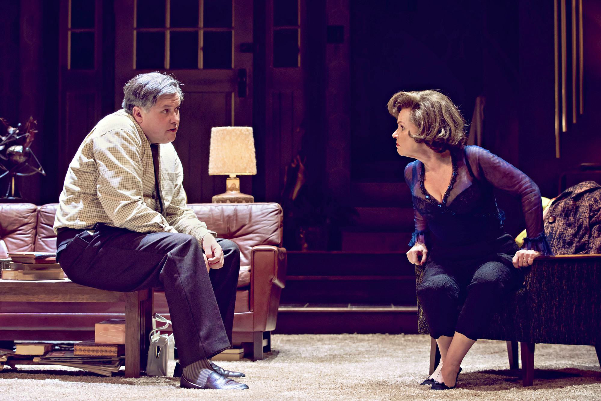 Theatre review Who's Afraid of Virginia Woolf Harold Pinter Theatre - credit johan persson