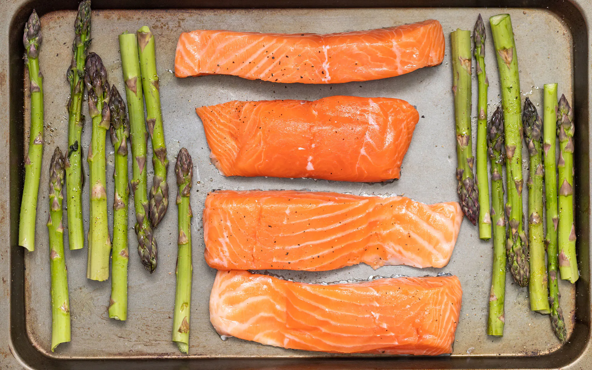 Healthy eating the new landscape of conference food salmon asparagus credit christine siracusa