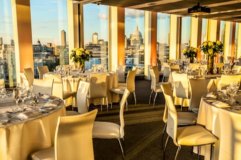 Enjoy a free dinner in return for event bookings at Sea Containers Events