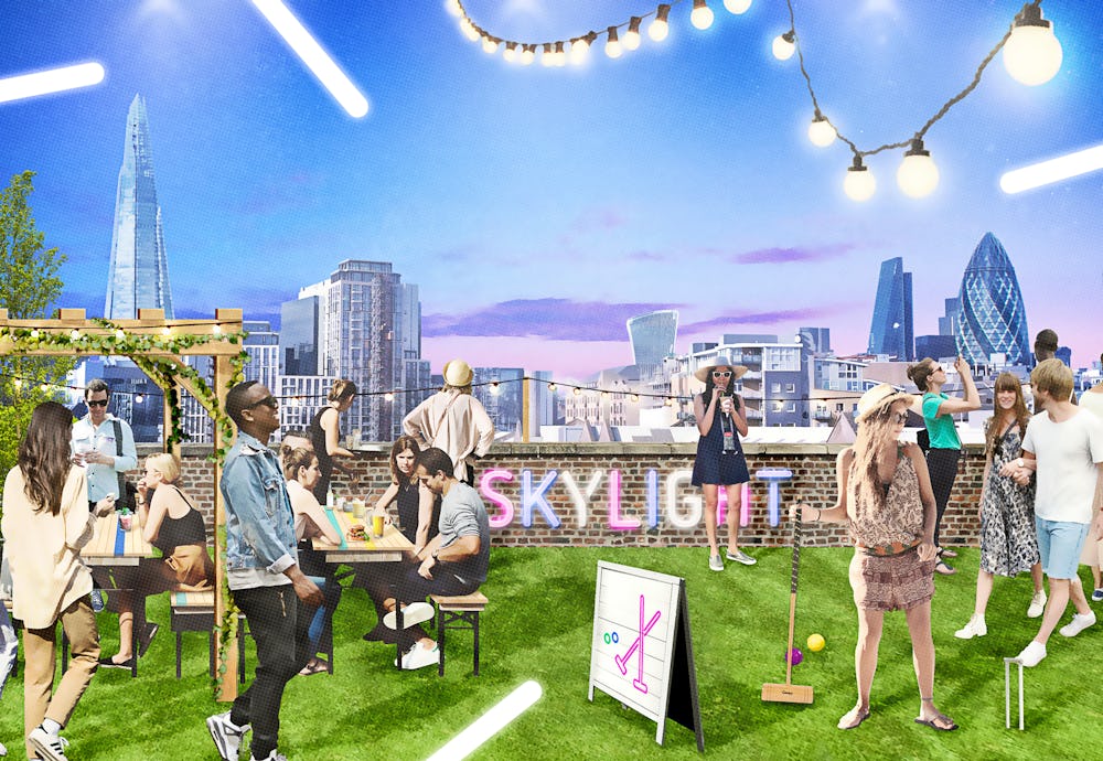 Exciting event-space alert: Skylight open now