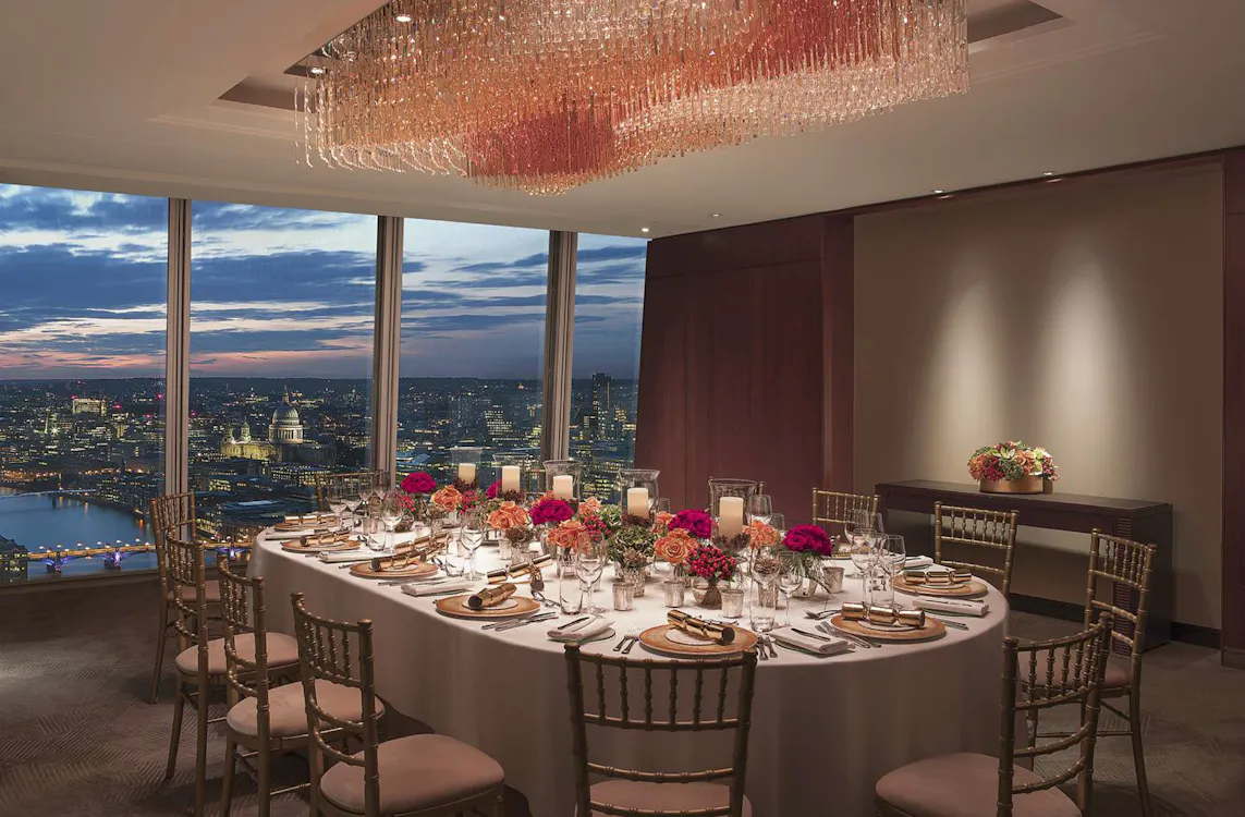 Complimentary room hire at Shangri-La Hotel this summer