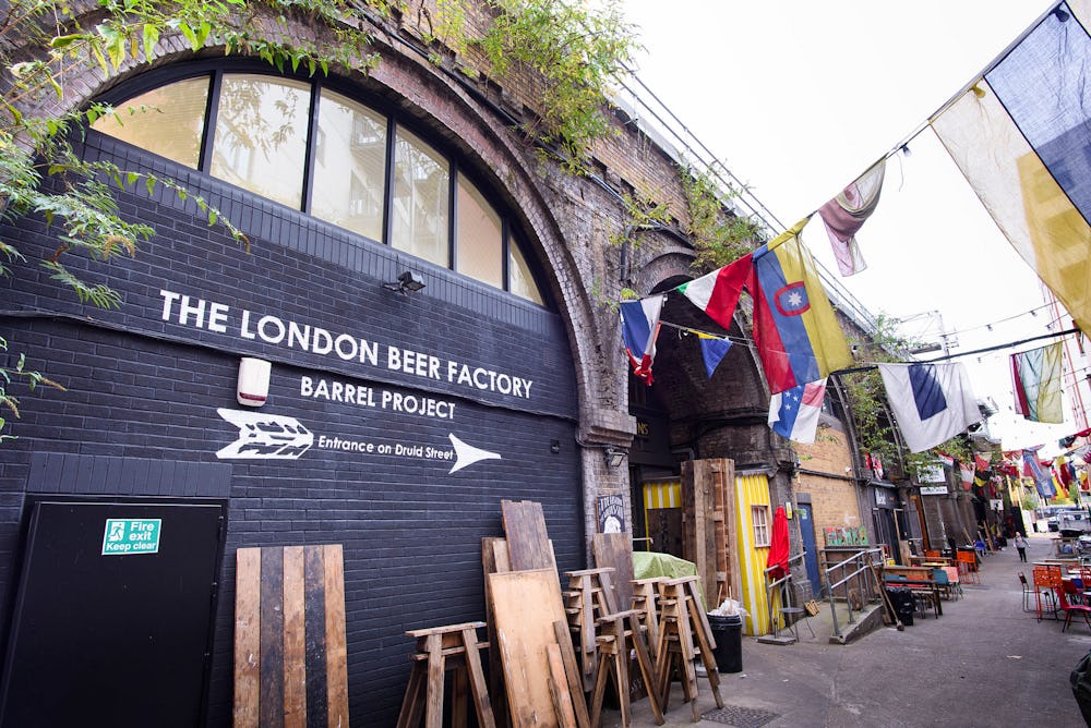 Bermondsey arch all set to host events with beers on tap