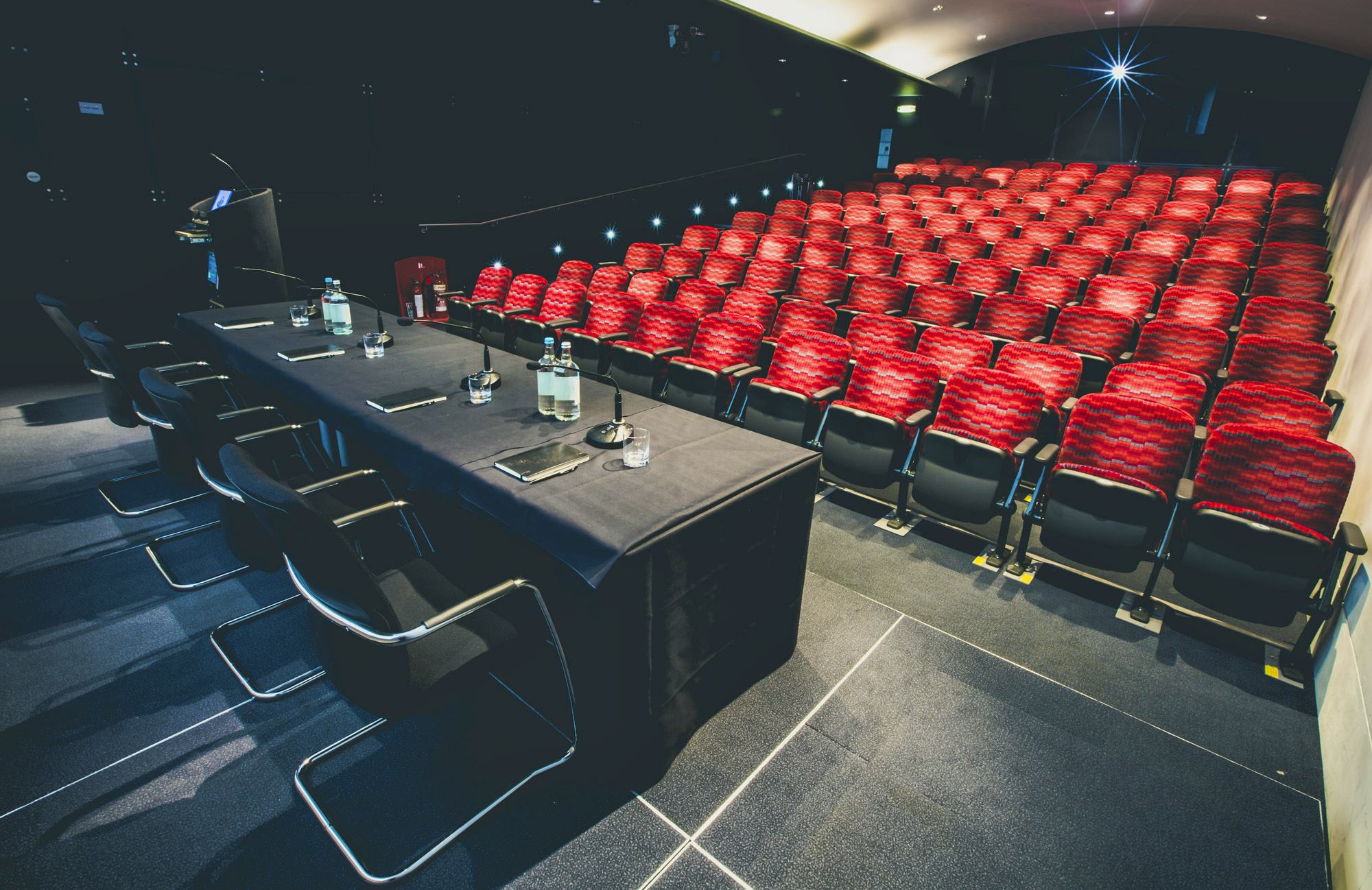 London Transport Museum venue hire event space screening room cubic theatre